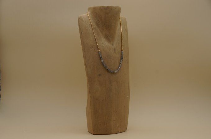 Collier Ras de Cou Labradorite