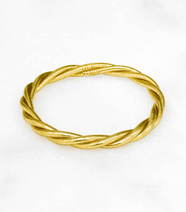 Bracelet Double Torsadé Bouddhiste