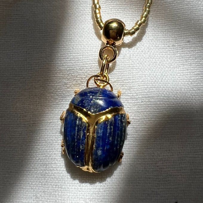 Scarabée - Lapis-Lazuli -