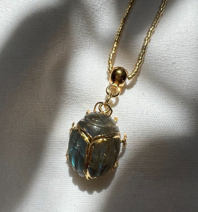 Scarabée -Labradorite -
