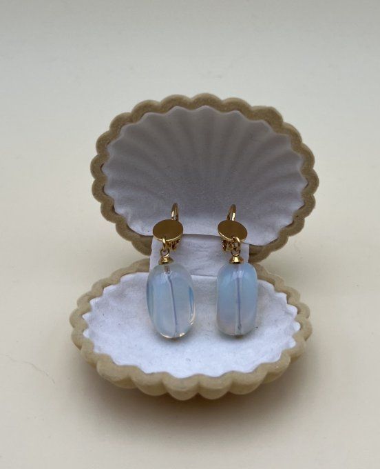Boucles D'oreilles Opaline