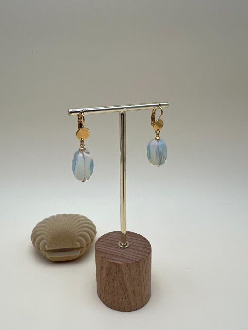 Boucles D'oreilles Opaline
