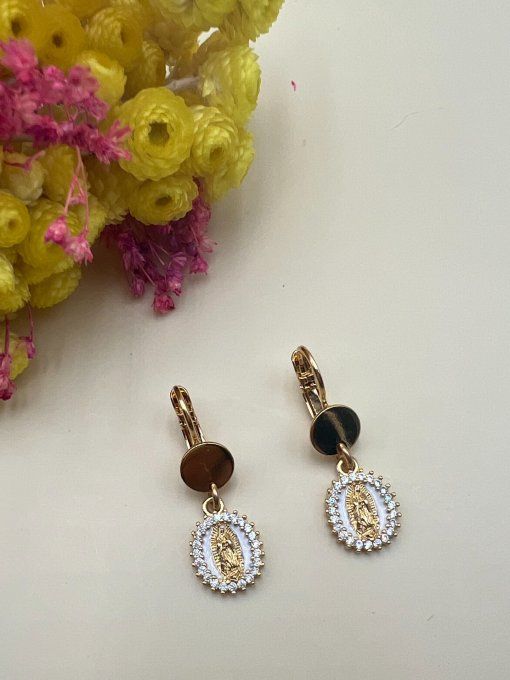 Boucles D'oreilles Madone