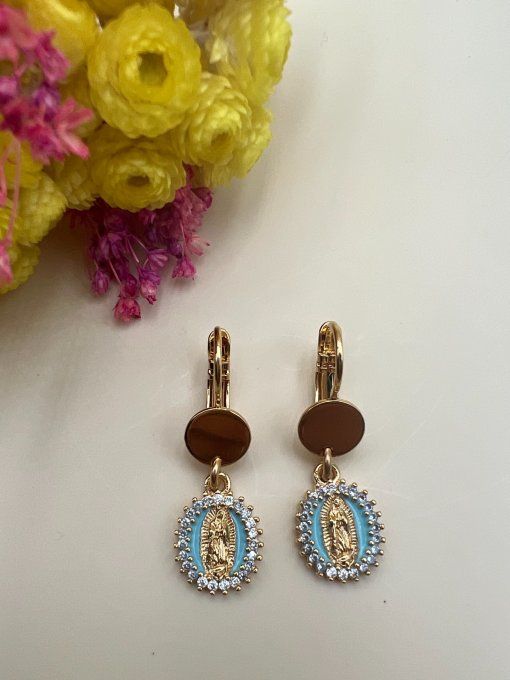 Boucles D'oreilles Madone