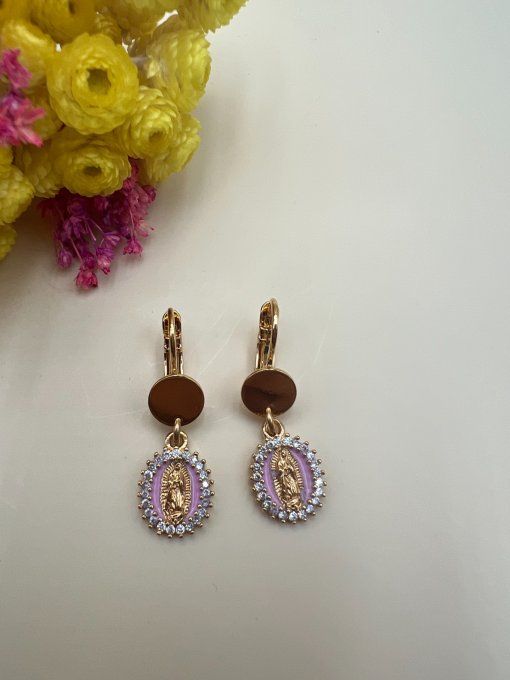 Boucles D'oreilles Madone