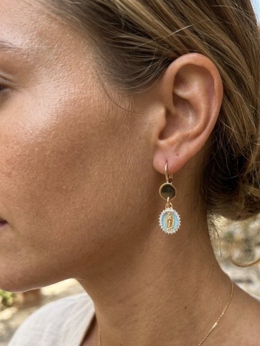 Boucles D'oreilles Madone