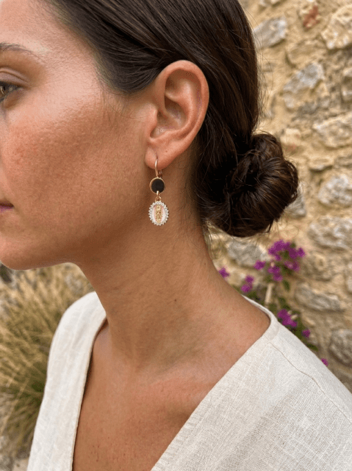 Boucles D'oreilles Madone