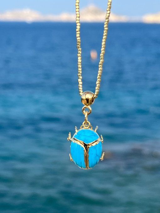 Scarabée Turquoise 