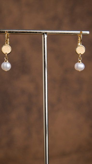 BOUCLES PERLE DE CULTURE