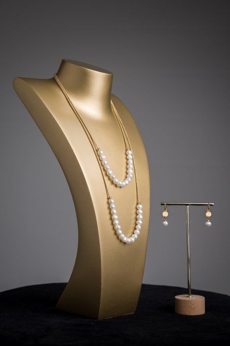 BOUCLES PERLE DE CULTURE
