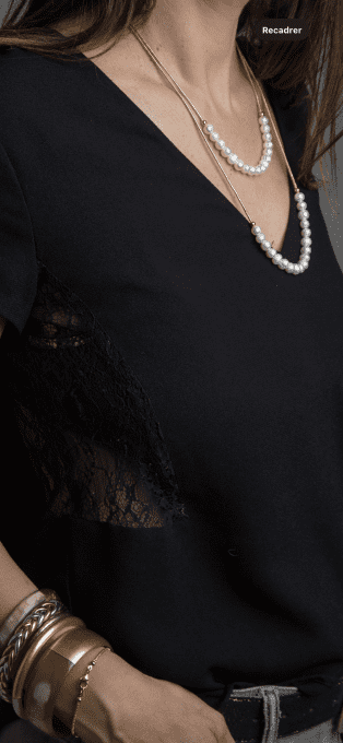 COLLIER PERLES DE CULTURE D'EAU DOUCE
